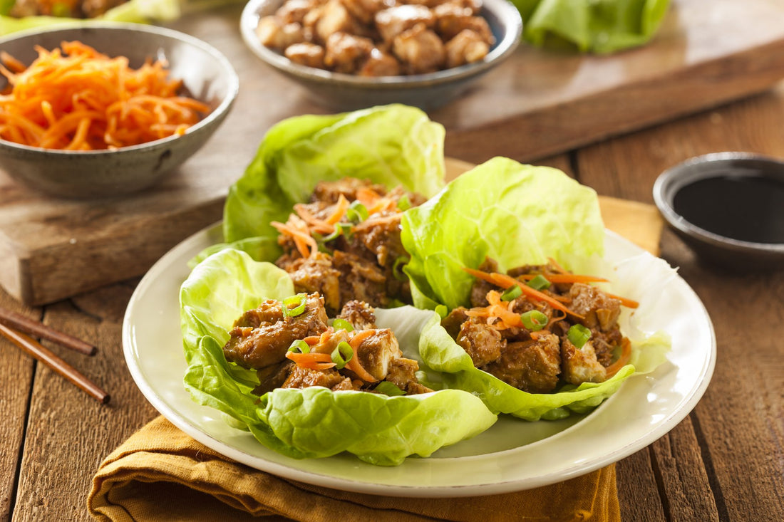 Bariatric Asian Chicken Lettuce Wrap Recipe