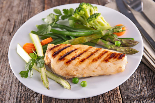 Bariatric Chicken Breast with Steamed Vegetables Recipe