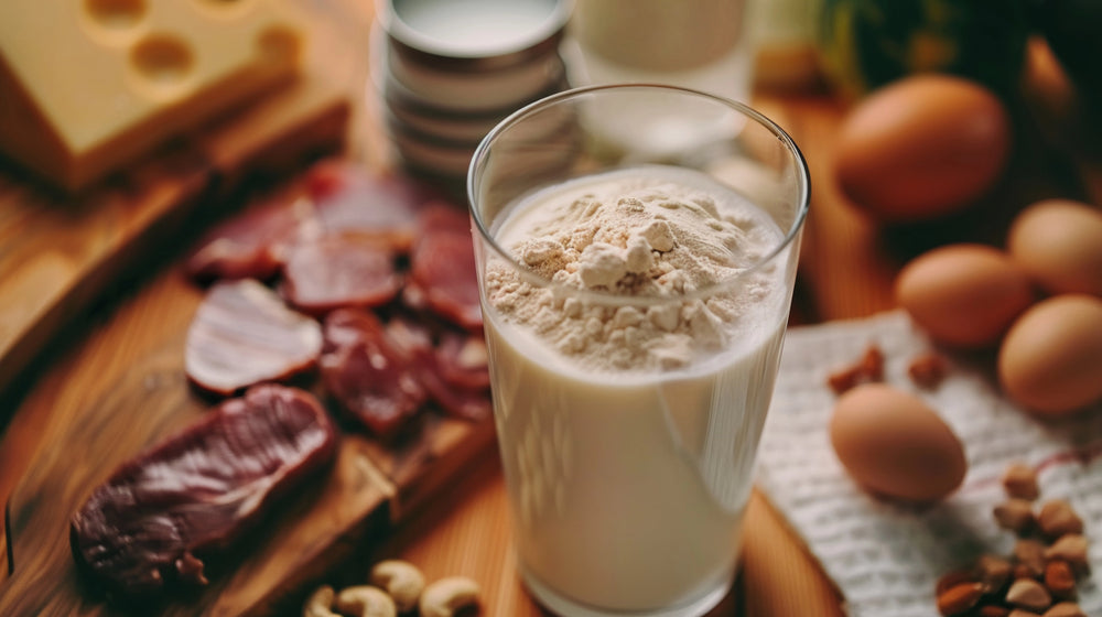 Detailed chart of the recommended protein intake for different types of athletes