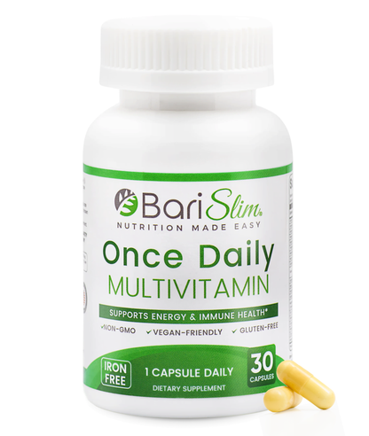 Once Daily Bariatric Multivitamin - Iron Free - 30 Capsules