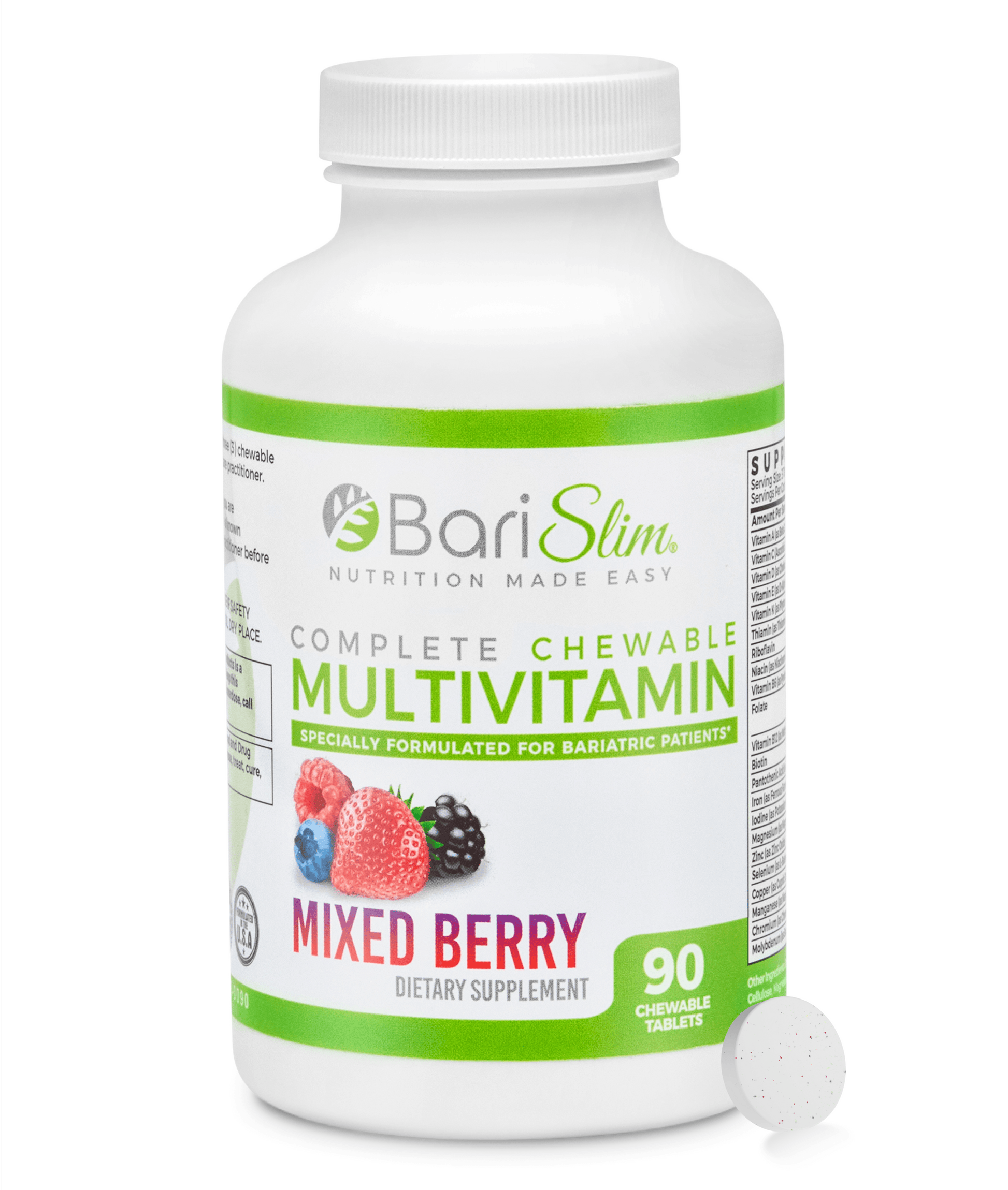 Complete Chewable Bariatric Multivitamin