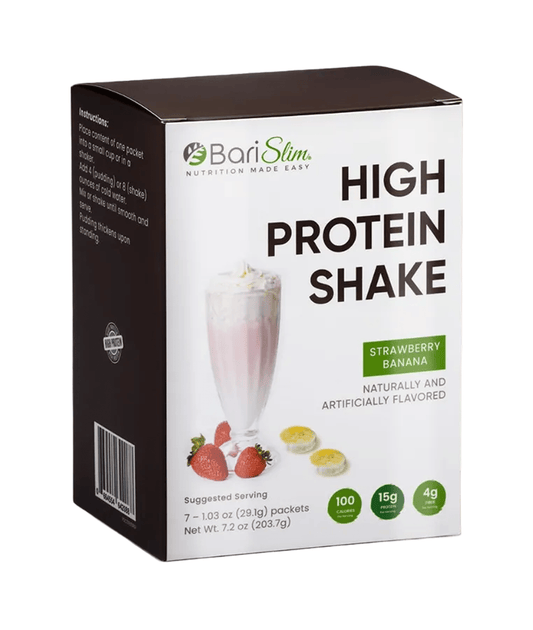High Protein Shake - Delicious & Nutritious Meal Replacement Shake - Low Sugar & Carb - Strawberry