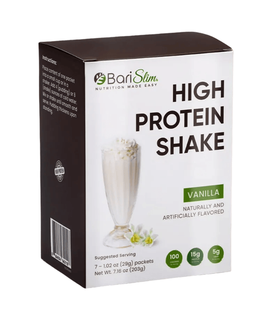 High Protein Shake - Delicious & Nutritious Meal Replacement Shake - Low Sugar & Carb - Vanilla