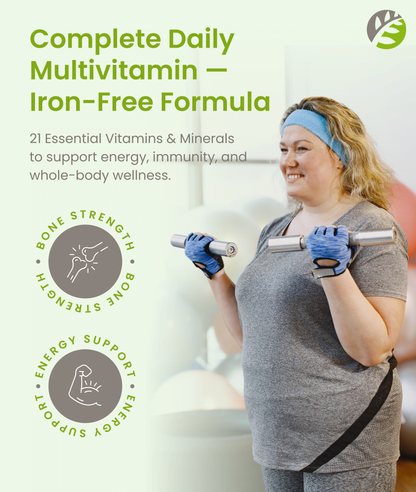 Once Daily Bariatric Multivitamin - Iron Free - 90 Capsules