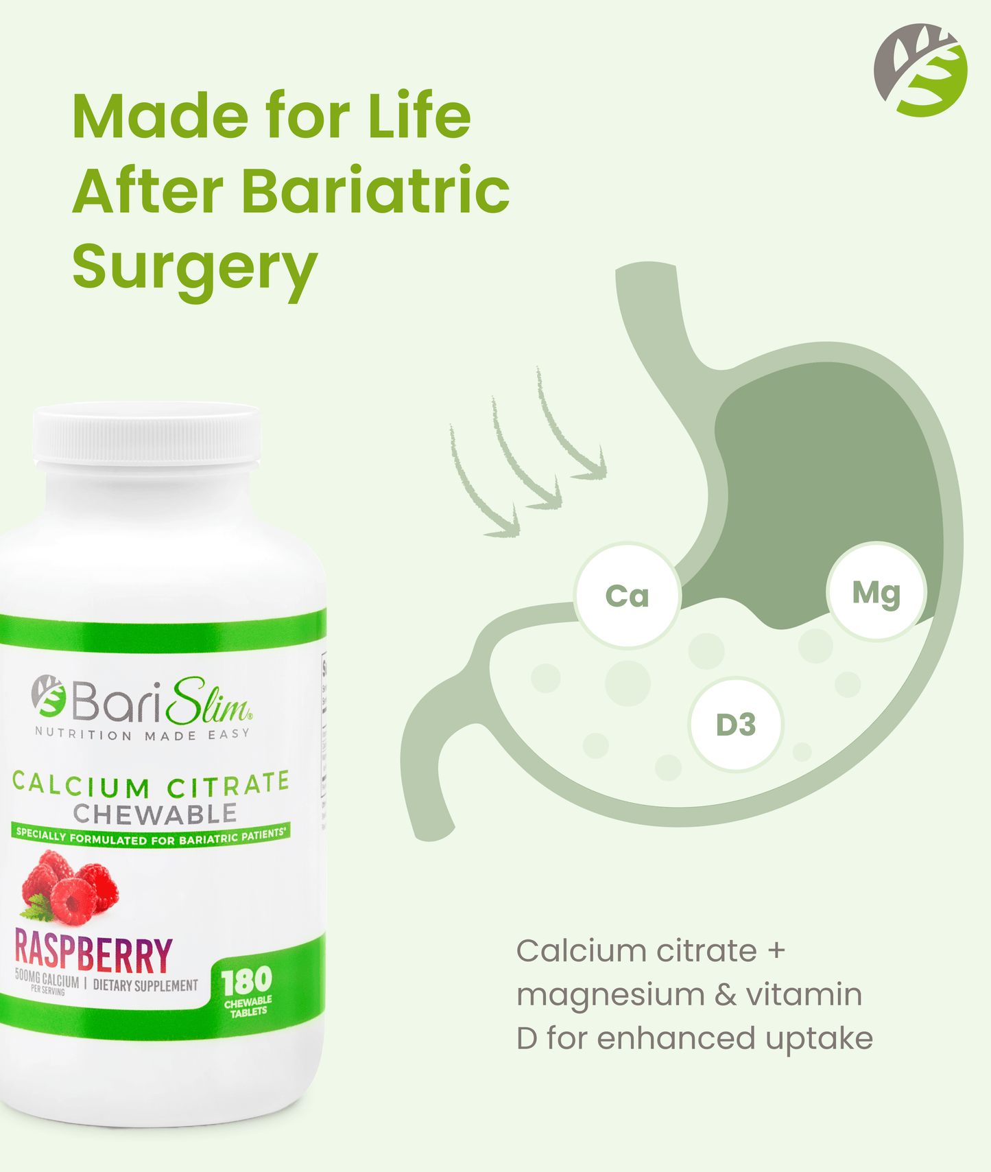 Calcium Citrate Chewable - Raspberry