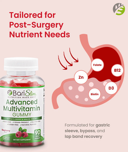 Advanced Multivitamin Gummy - Raspberry