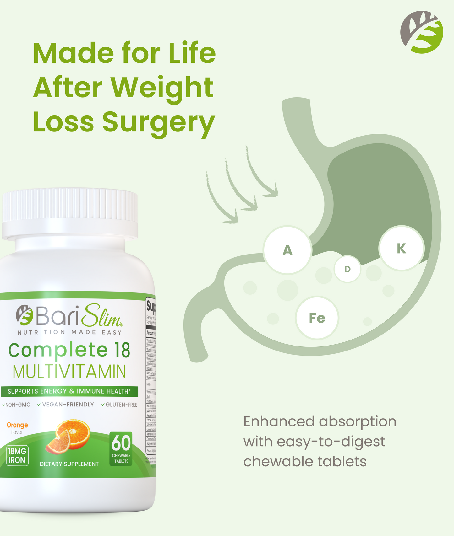 Complete 18 Multivitamin - Orange