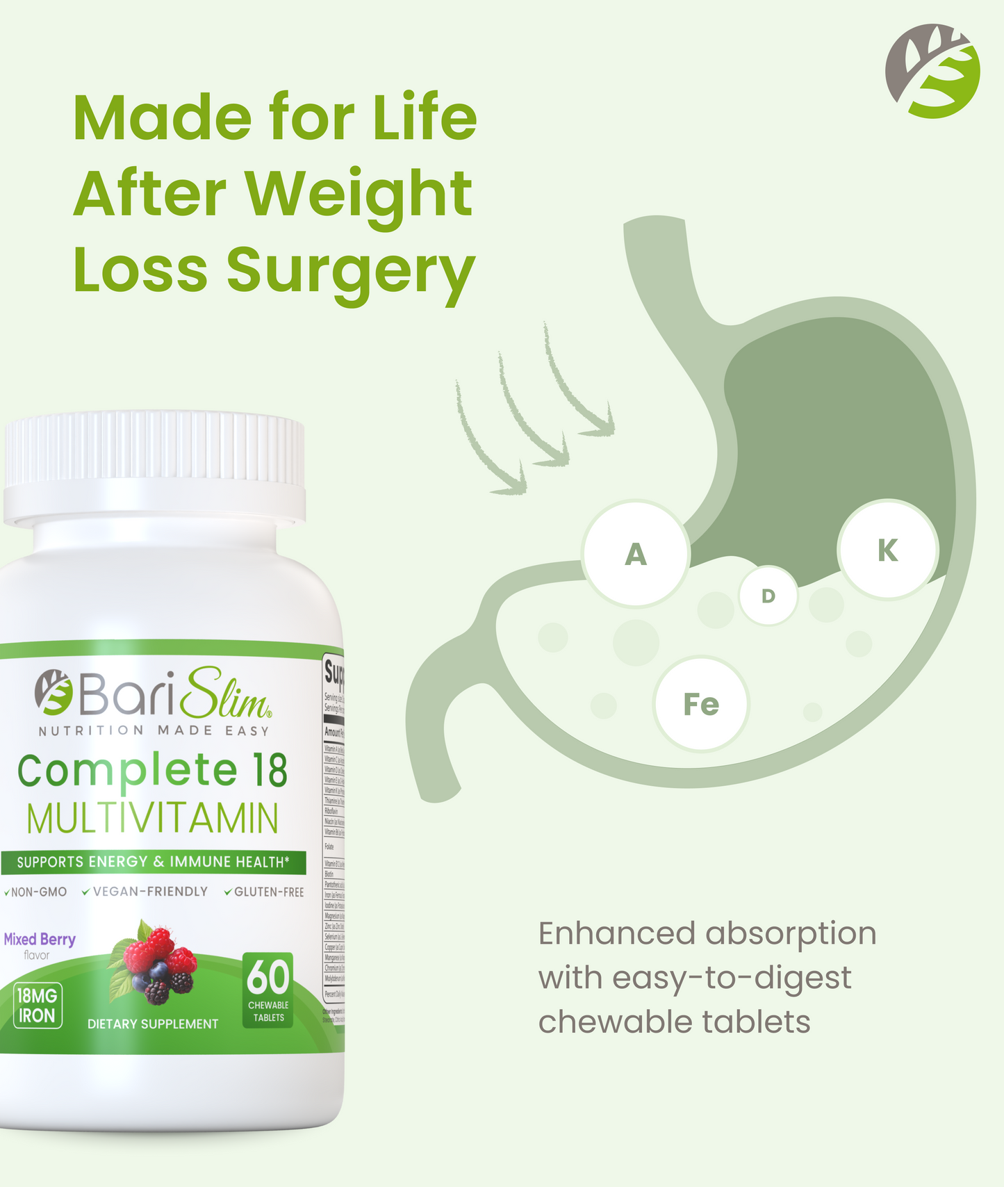 Complete 18 Multivitamin - Mixed Berry