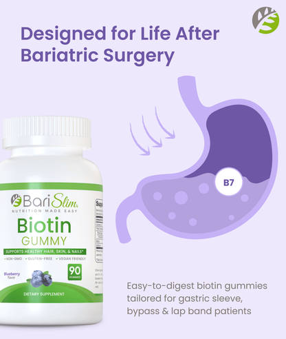 Biotin Gummy – Blueberry