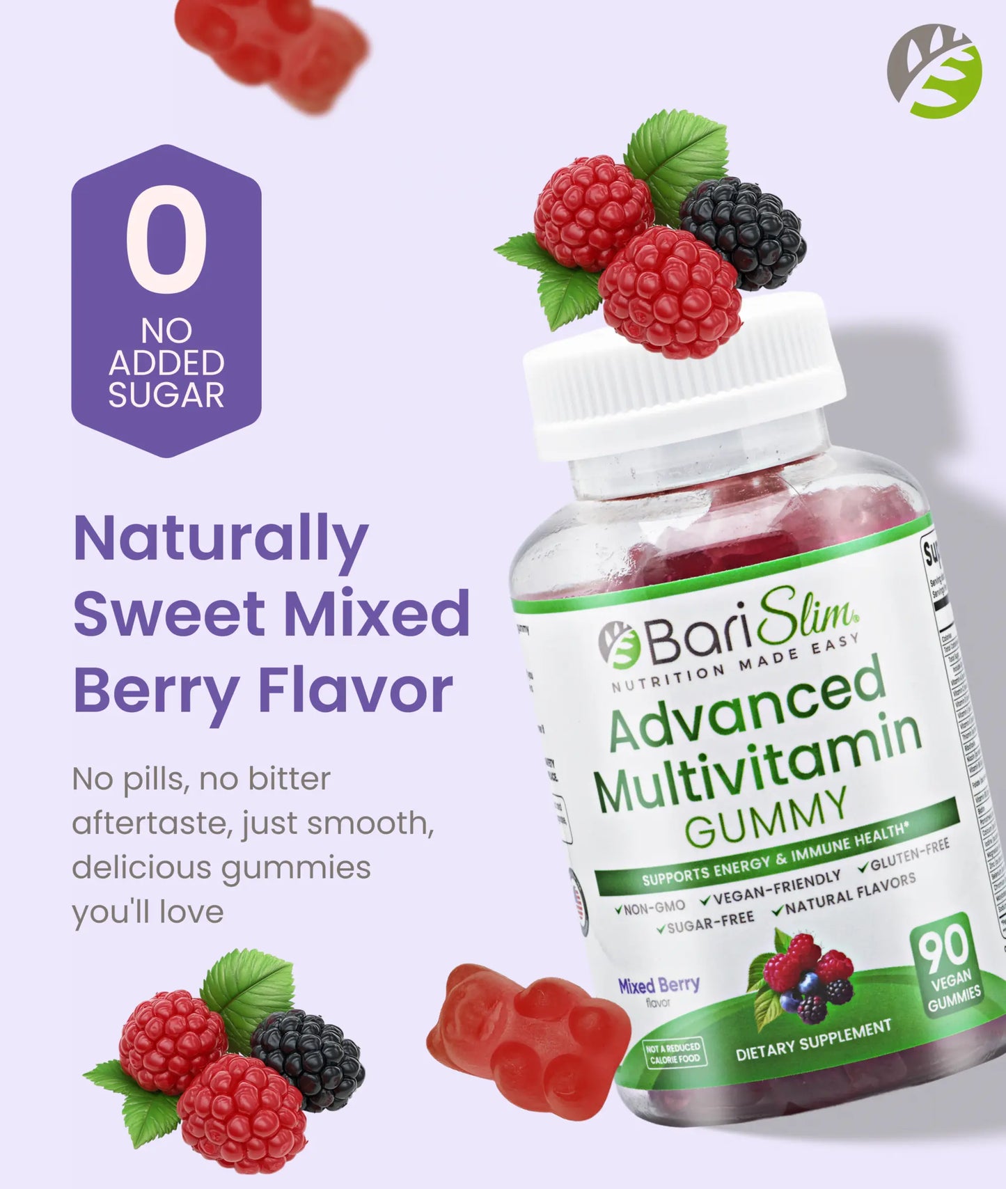 Advanced Multivitamin Gummy - Mixed Berry