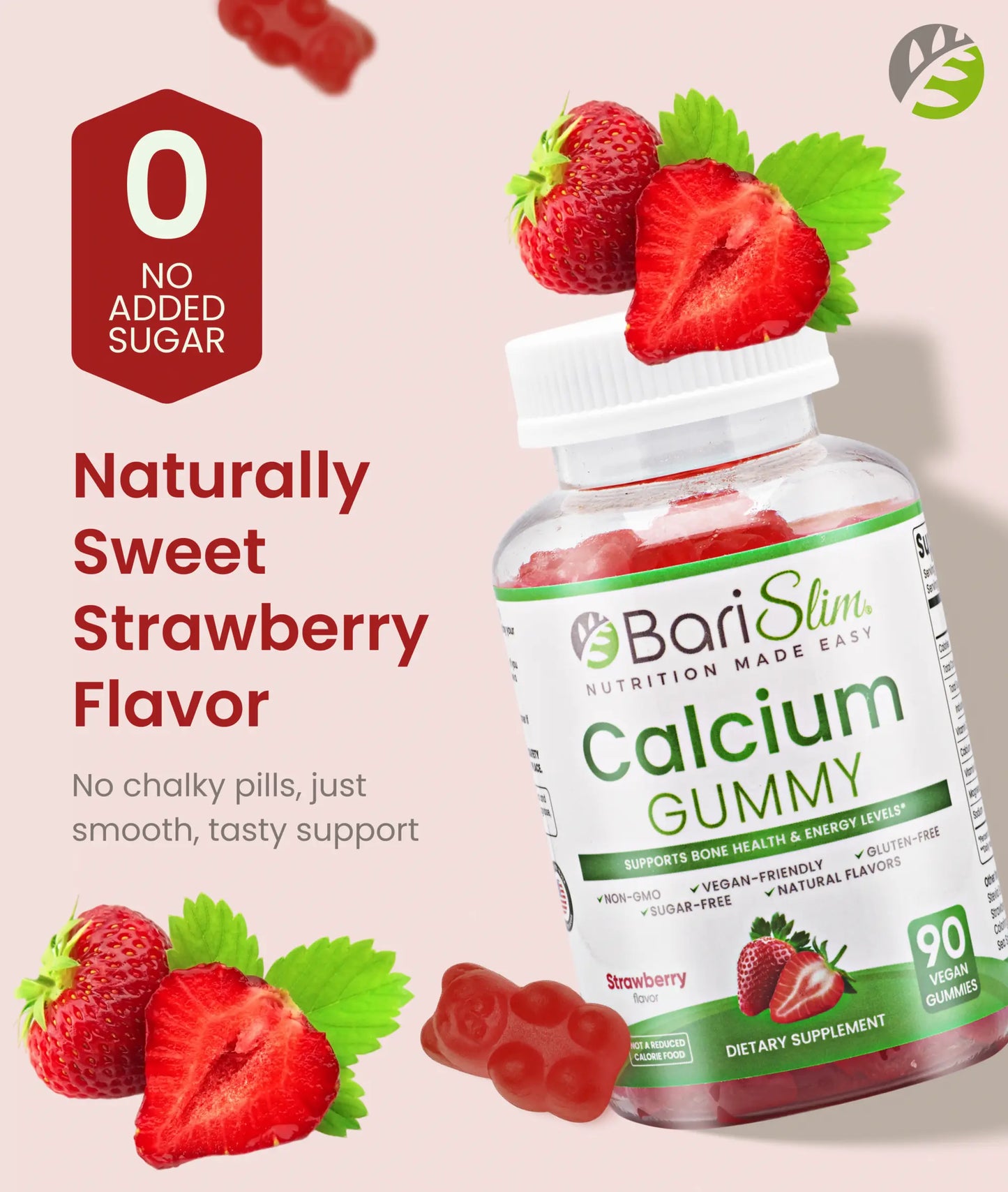 Calcium Gummy - Strawberry