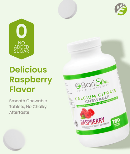 Calcium Citrate Chewable - Raspberry