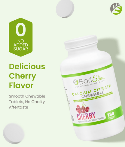 Calcium Citrate Chewable - Cherry