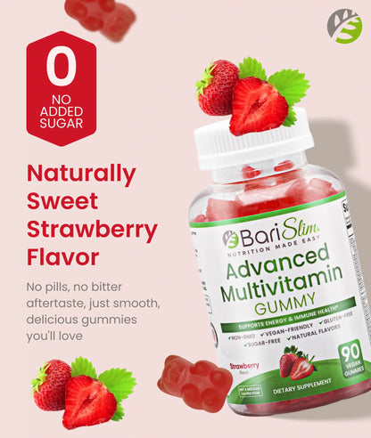 Advanced Multivitamin Gummy - Strawberry