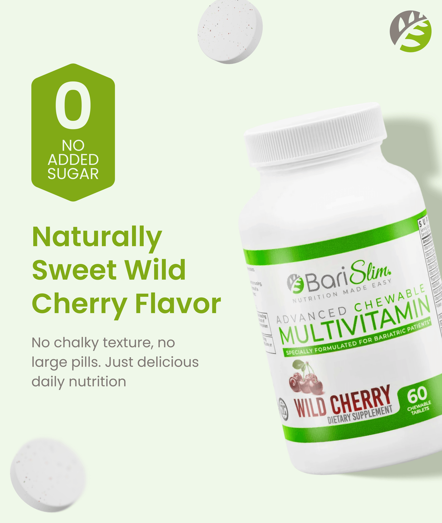 Advanced Chewable Bariatric Multivitamin - Wild Cherry