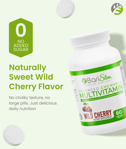 Advanced Chewable Bariatric Multivitamin - Wild Cherry