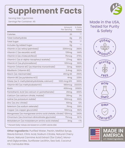 Advanced Multivitamin Gummy - Mixed Berry