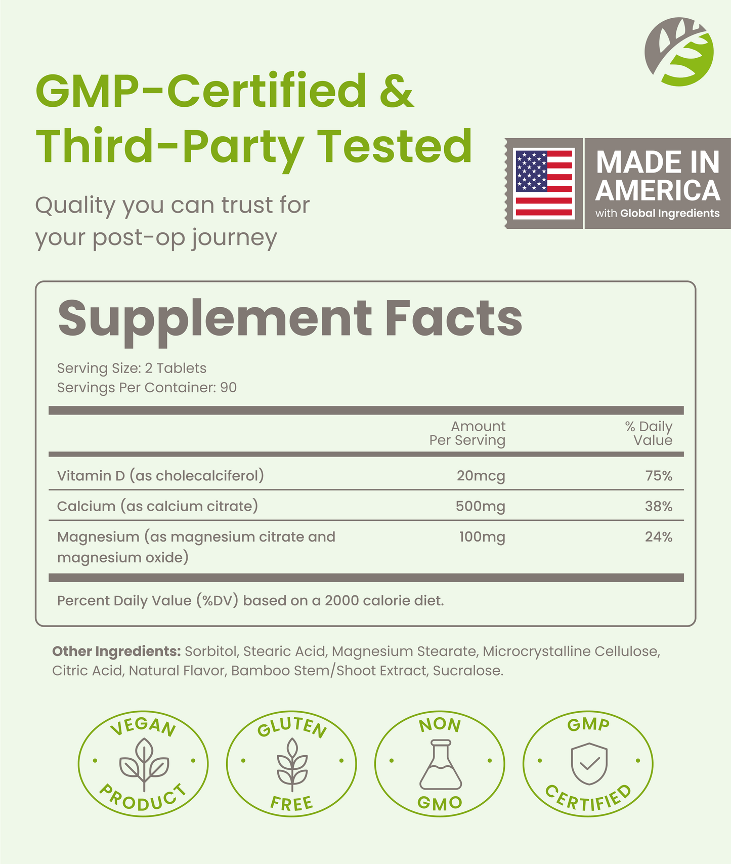 Calcium Citrate Chewable - Mixed Berry