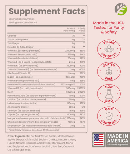 Advanced Multivitamin Gummy - Strawberry