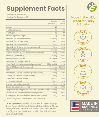 Advanced Multivitamin Gummy - Pineapple