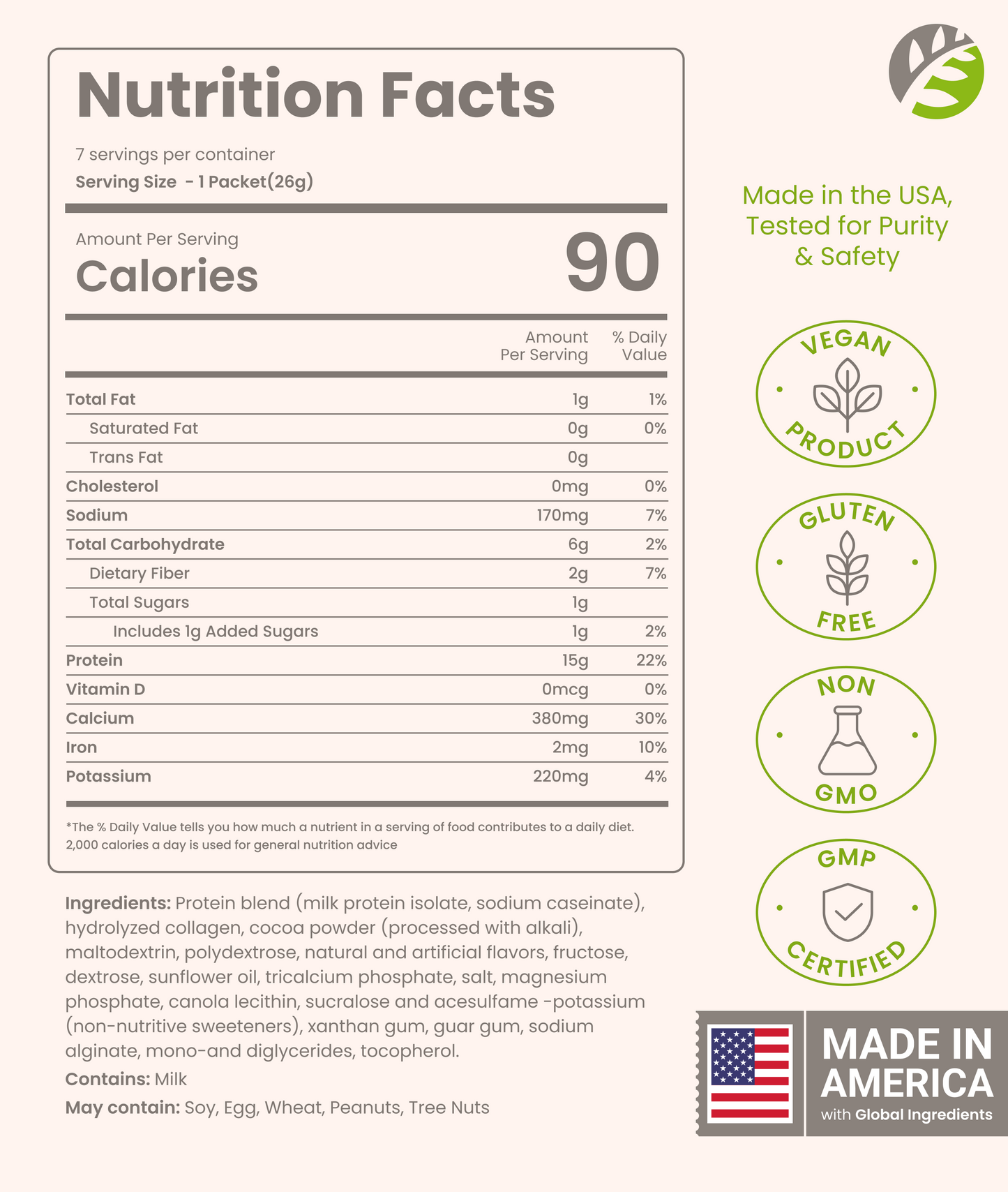 High Protein Shake - Delicious & Nutritious Meal Replacement Shake - Low Sugar & Carb - Hot Chocolate