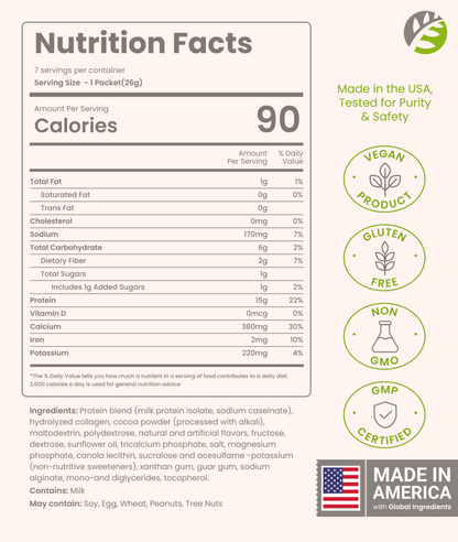 High Protein Shake - Delicious & Nutritious Meal Replacement Shake - Low Sugar & Carb - Hot Chocolate