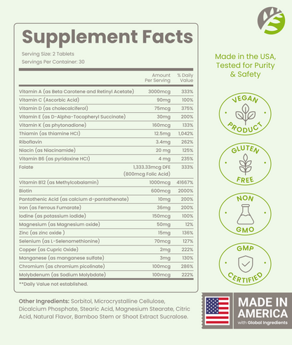 Advanced Chewable Bariatric Multivitamin - Wild Cherry