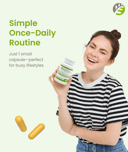 Once Daily Bariatric Multivitamin - 18mg of Iron - 90 Capsules