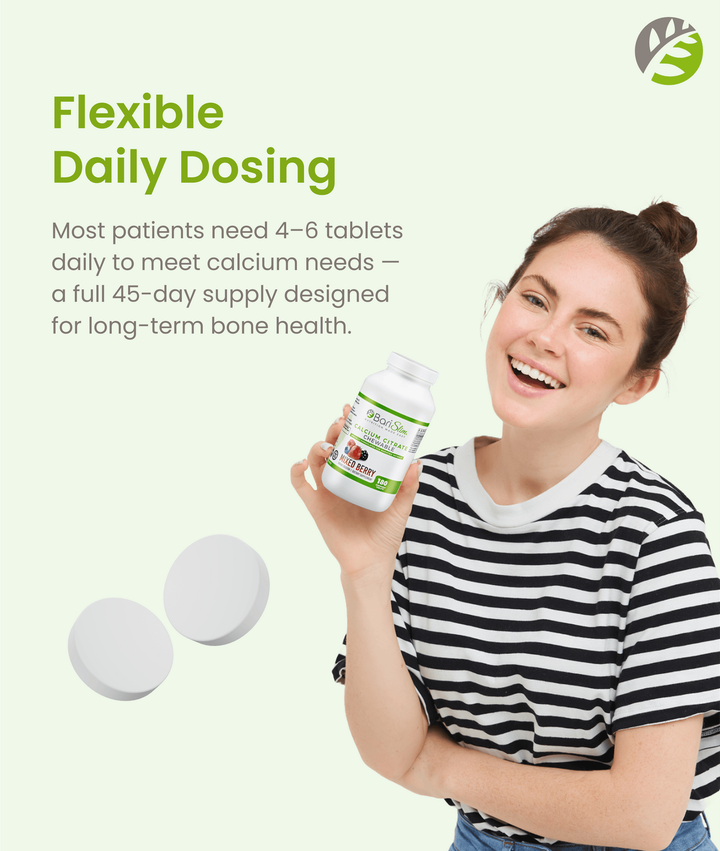 Calcium Citrate Chewable - Mixed Berry