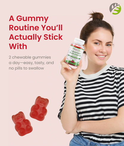Advanced Multivitamin Gummy - Raspberry
