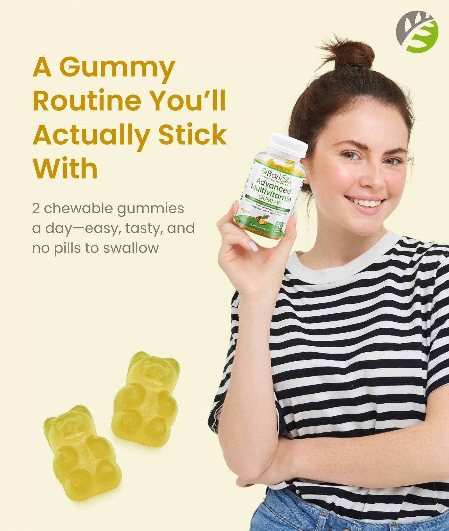 Advanced Multivitamin Gummy - Pineapple