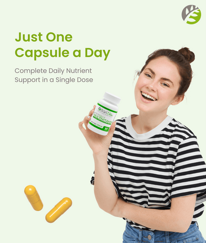 Once Daily Bariatric Multivitamin - 60mg of Iron - 90 Capsules