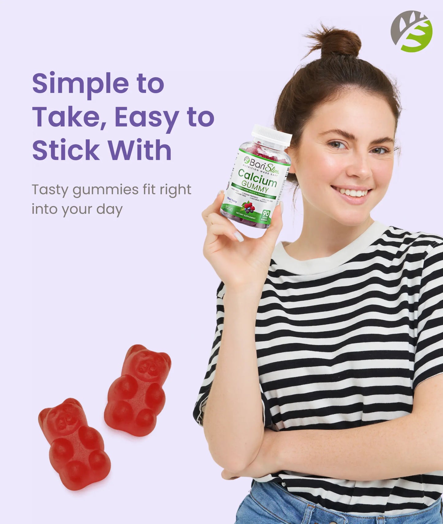 Calcium Gummy - Mixed Berry