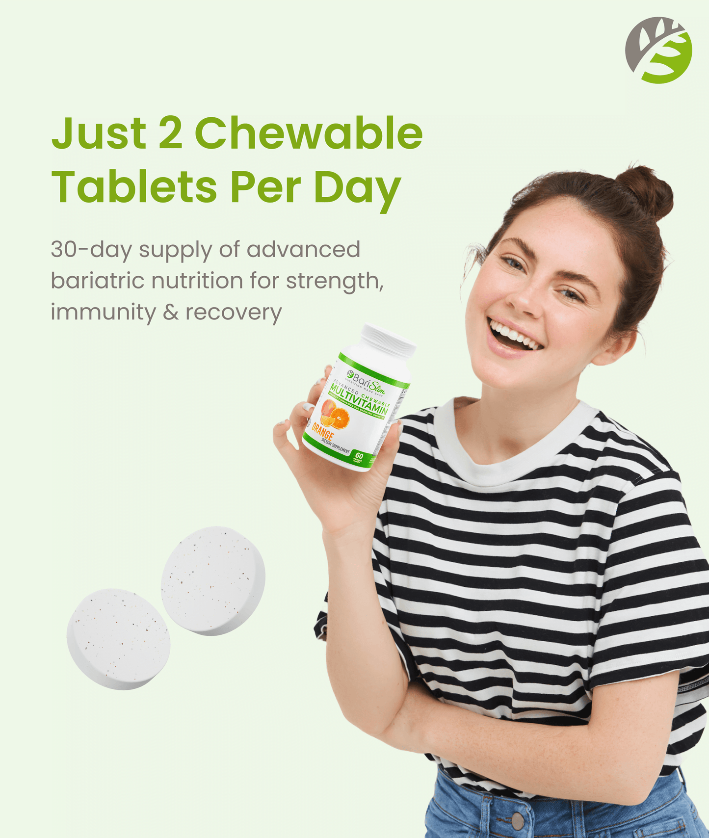 Advanced Chewable Bariatric Multivitamin - Orange