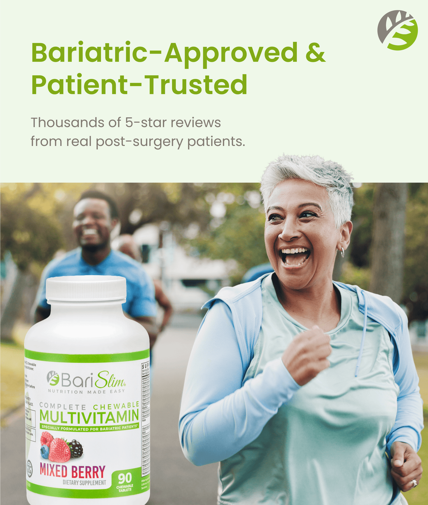 Complete Chewable Bariatric Multivitamin - Mixed Berry