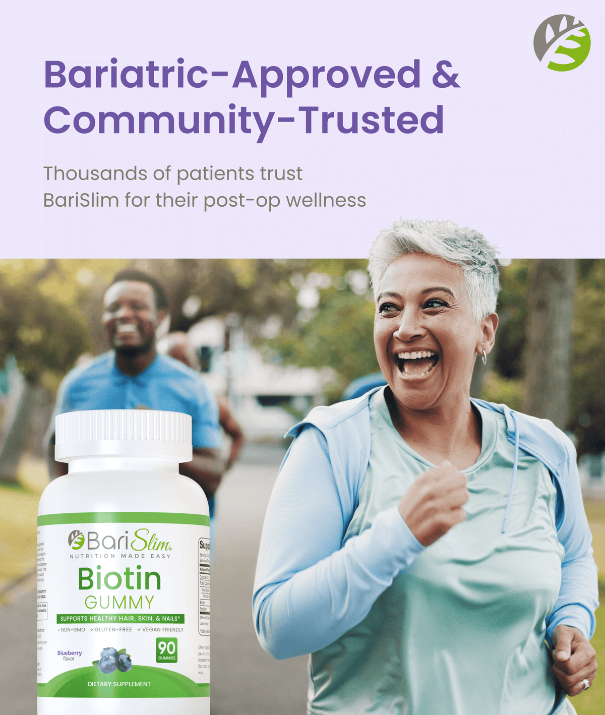 Biotin Gummy – Blueberry