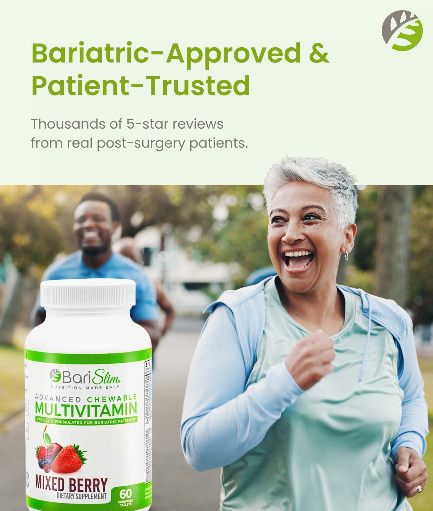 Advanced Chewable Bariatric Multivitamin - Mixed Berry