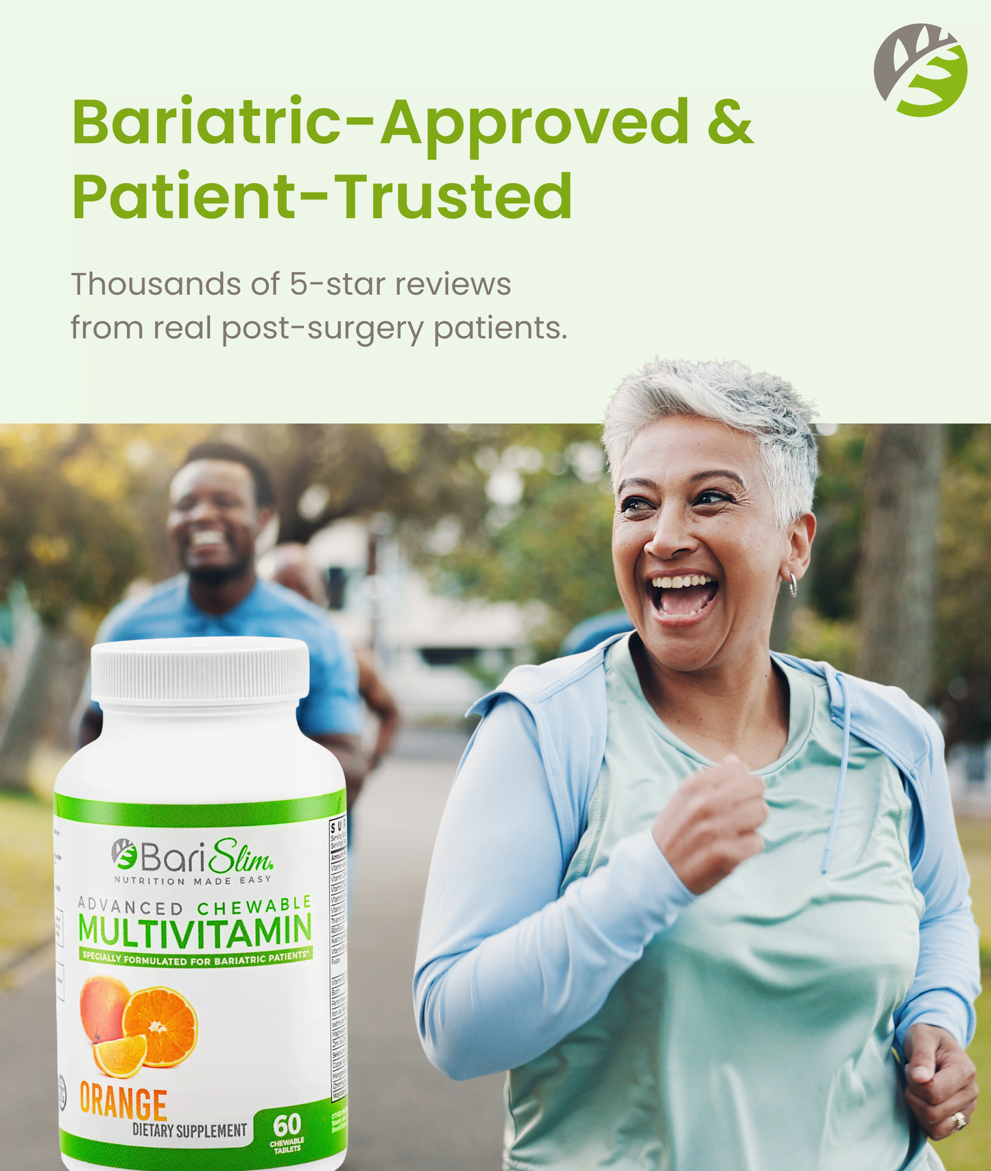 Advanced Chewable Bariatric Multivitamin - Orange