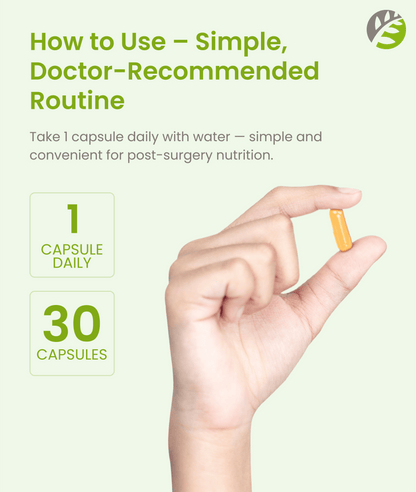 Once Daily Bariatric Multivitamin - 60mg of Iron - 30 Capsules