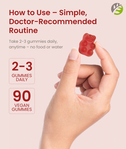 Calcium Gummy - Raspberry