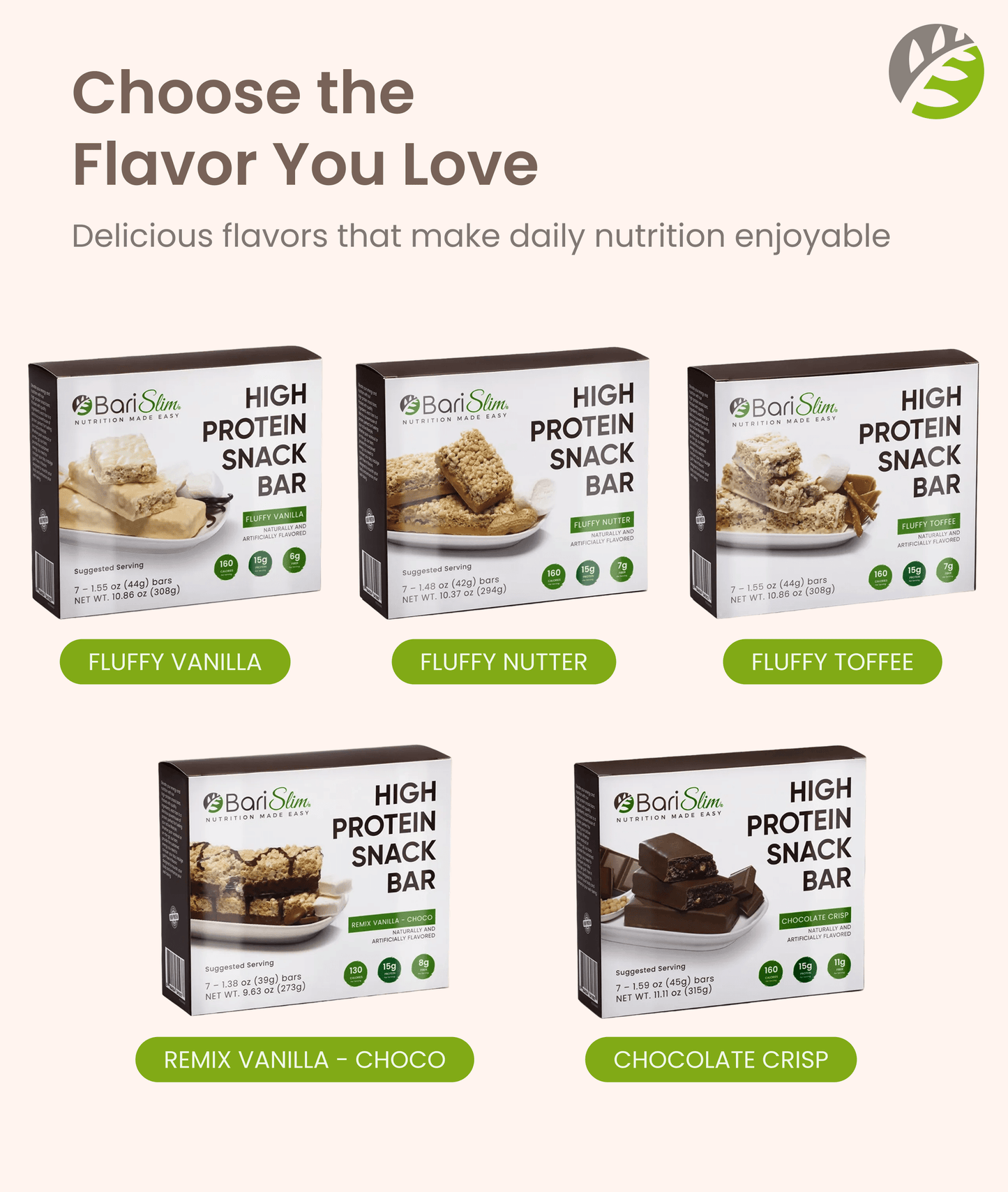 High Protein Snack Bar for Bariatric Patients - Nutrient Rich Snack for Post-Surgery Wellness - Chocolate Crisp