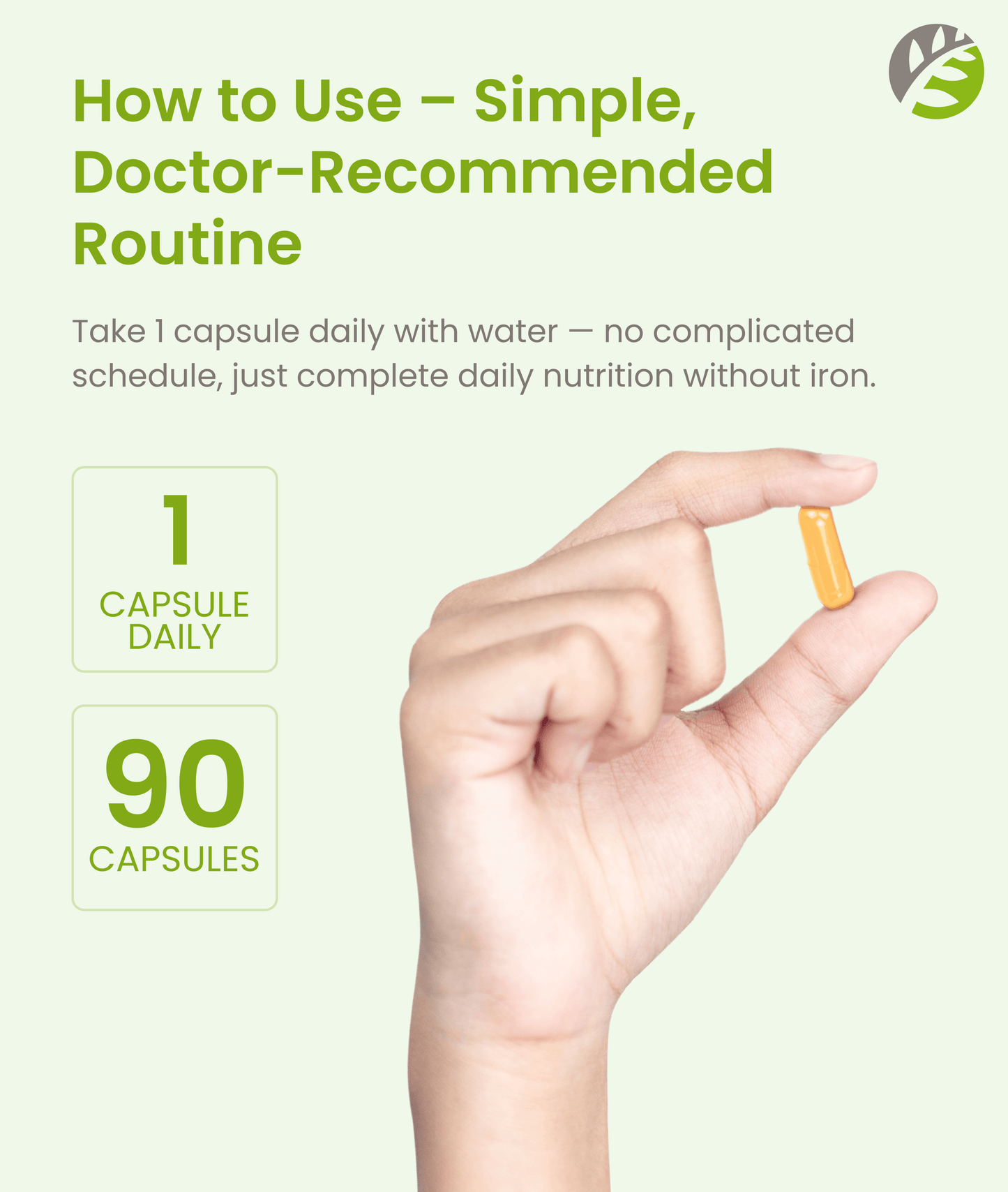 Once Daily Bariatric Multivitamin - Iron Free - 90 Capsules