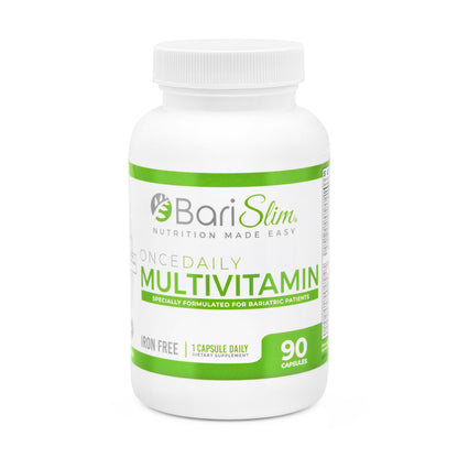 Once Daily Bariatric Multivitamin - Iron Free - 90 Capsules