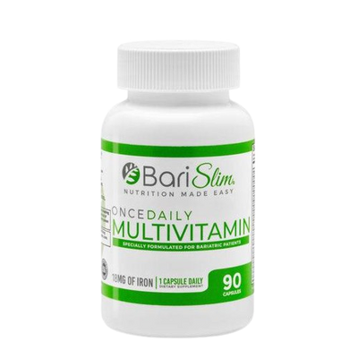 Once Daily Bariatric Multivitamin - 18mg of Iron - 90 Capsules