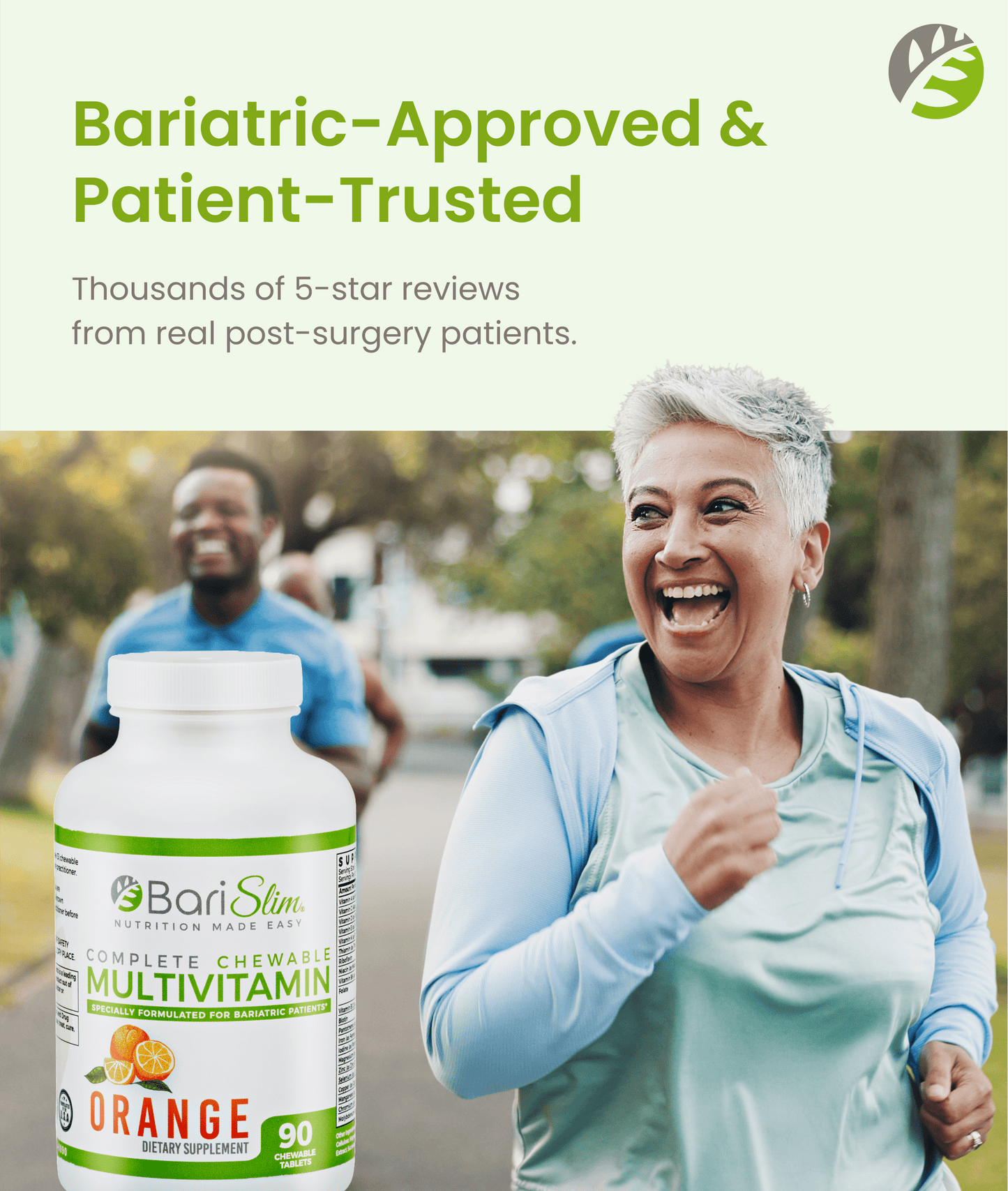 Complete Chewable Bariatric Multivitamin - Orange