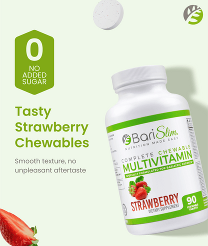Complete Chewable Bariatric Multivitamin - Strawberry