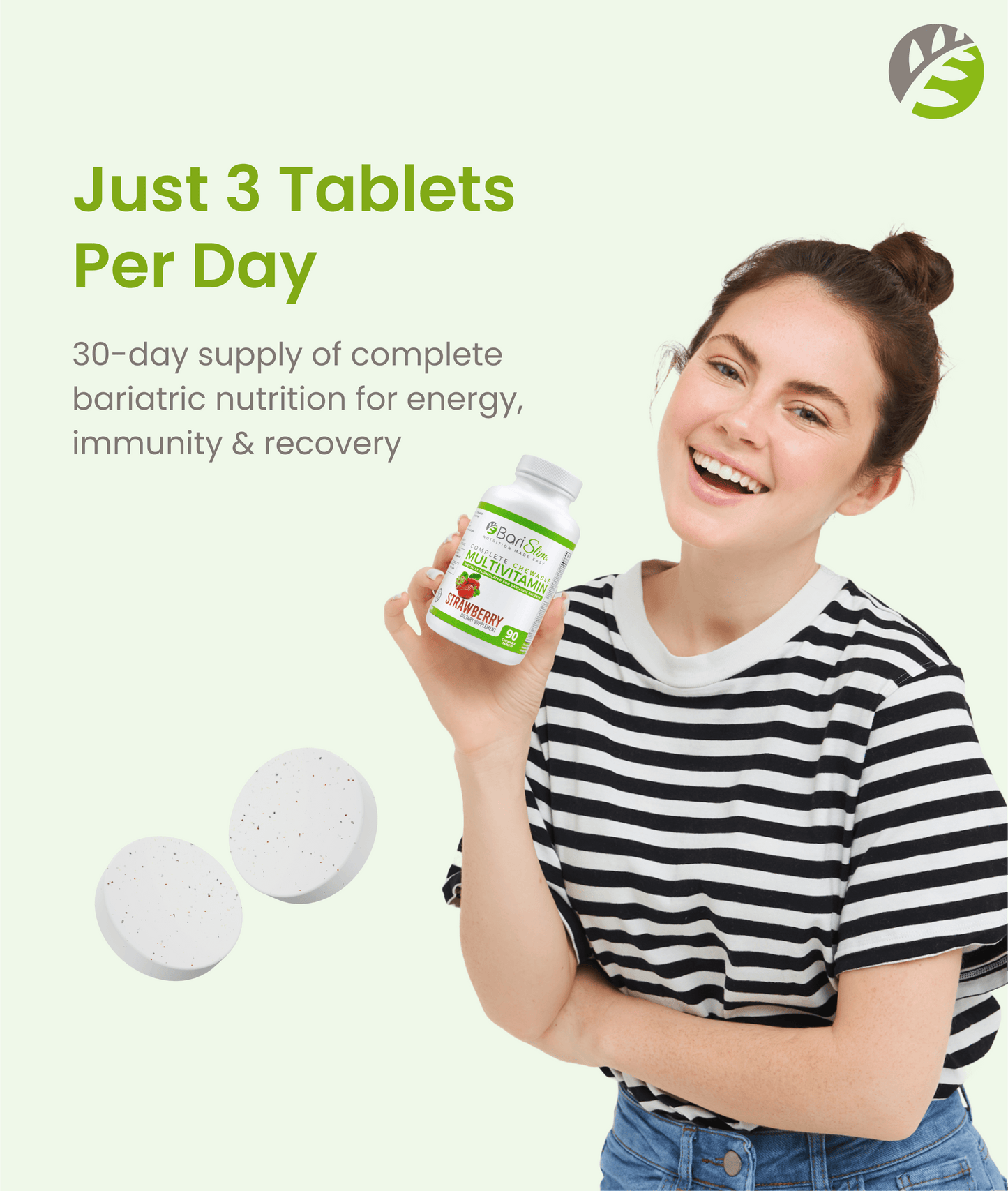 Complete Chewable Bariatric Multivitamin - Strawberry