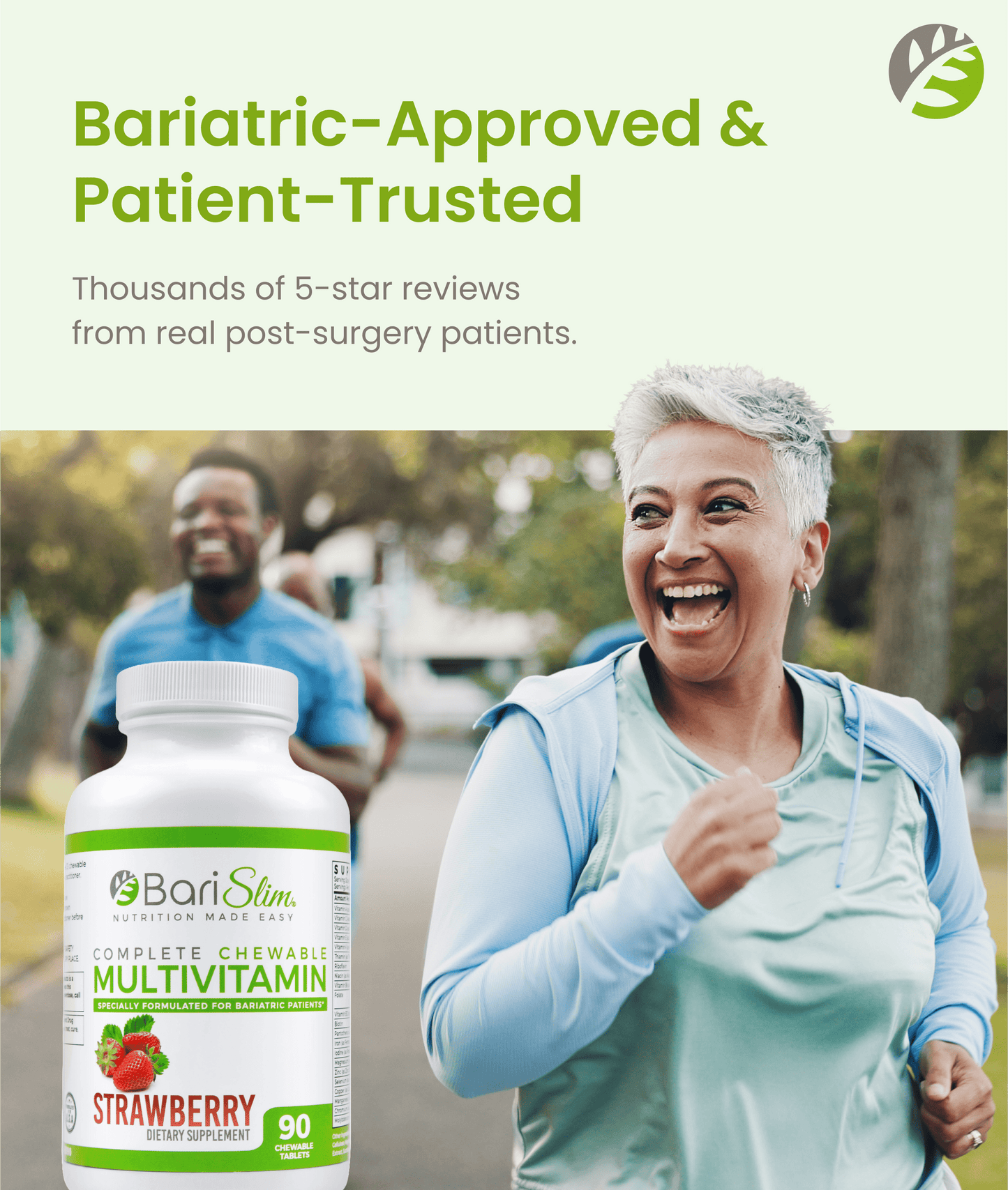 Complete Chewable Bariatric Multivitamin - Strawberry