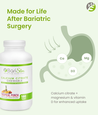 Calcium Citrate Chewable - Tropical Punch
