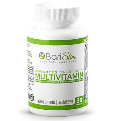 Advanced Once Daily Bariatric Multivitamin with iron-30 Capsules